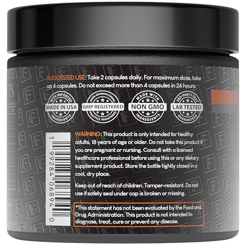 Formulation Factory Nootropic Brain Supplement - Boss Mode Focus & Memory Complex with Lion's Mane, Alpha GPC & Bacopa - Cognitive Support - 120 Capsules, 2 Month Supply Formulation FactoryBuy Supplements Australia