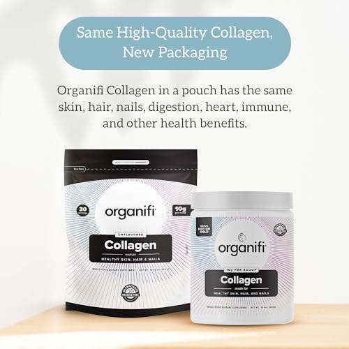 Organifi Collagen Powder - Fuller Hair, Stronger Nails, and Radiant Skin - Replenish OrganifiBuy Supplements Australia