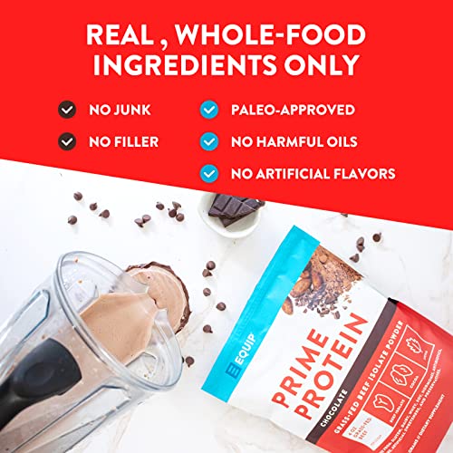 Equip Foods Prime Protein - Grass Fed Beef Protein Powder Isolate - Paleo and Keto EquipBuy Supplements Australia