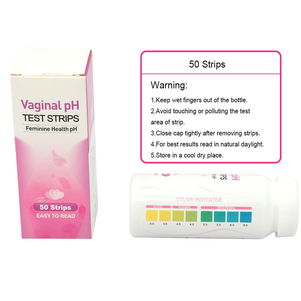 Colilove Vaginal Health PH Test Strips (50cnt) Feminine Vaginal PH Balance Test Strips Monitor ColiloveBuy Supplements Australia