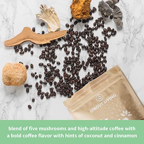 Sprout Living, Epic Protein, Plant Based Protein & Superfoods Powder, Complete Coffee Sprout LivingBuy Supplements Australia