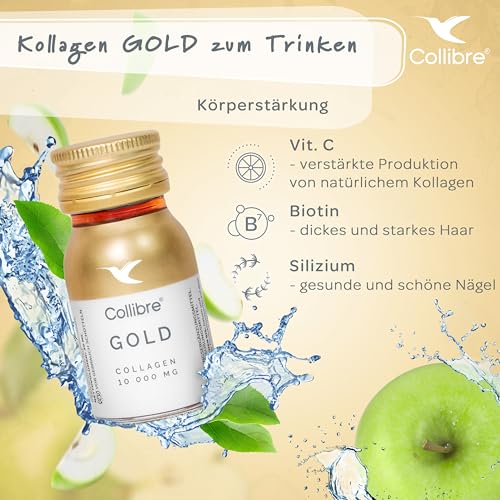 Collibre® Collagen Gold 10000mg 15 x 30ml Strong Liquid Drink CollibreBuy Supplements Australia