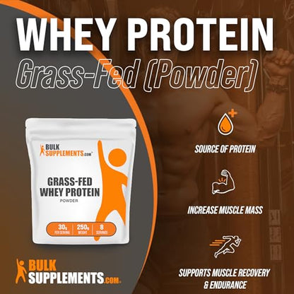 BULKSUPPLEMENTS.COM Grass Fed Whey Protein Powder - Pure Protein Powder BULKSUPPLEMENTS.COMBuy Supplements Australia