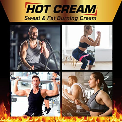 Hot Sweat Cream, Fat Burning Cream for Belly, Natural Sweat Enhancer Cream for Men McukvBuy Supplements Australia