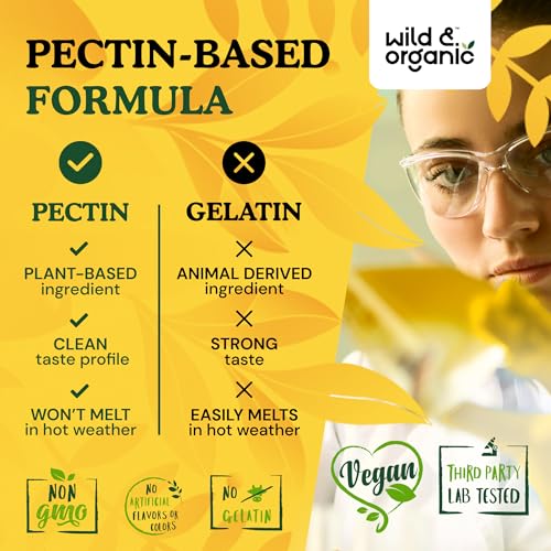 Wild & Organic Mullein Gummies - Daily Dietary Supplement for Respiratory, Digestive Wild & OrganicBuy Supplements Australia