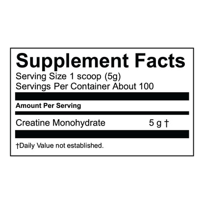 Vega Creatine Monohydrate Micronized Powder, Pure Unflavored, 100 Servings, 5000mg Per Serving, 17.6 oz VegaBuy Supplements Australia