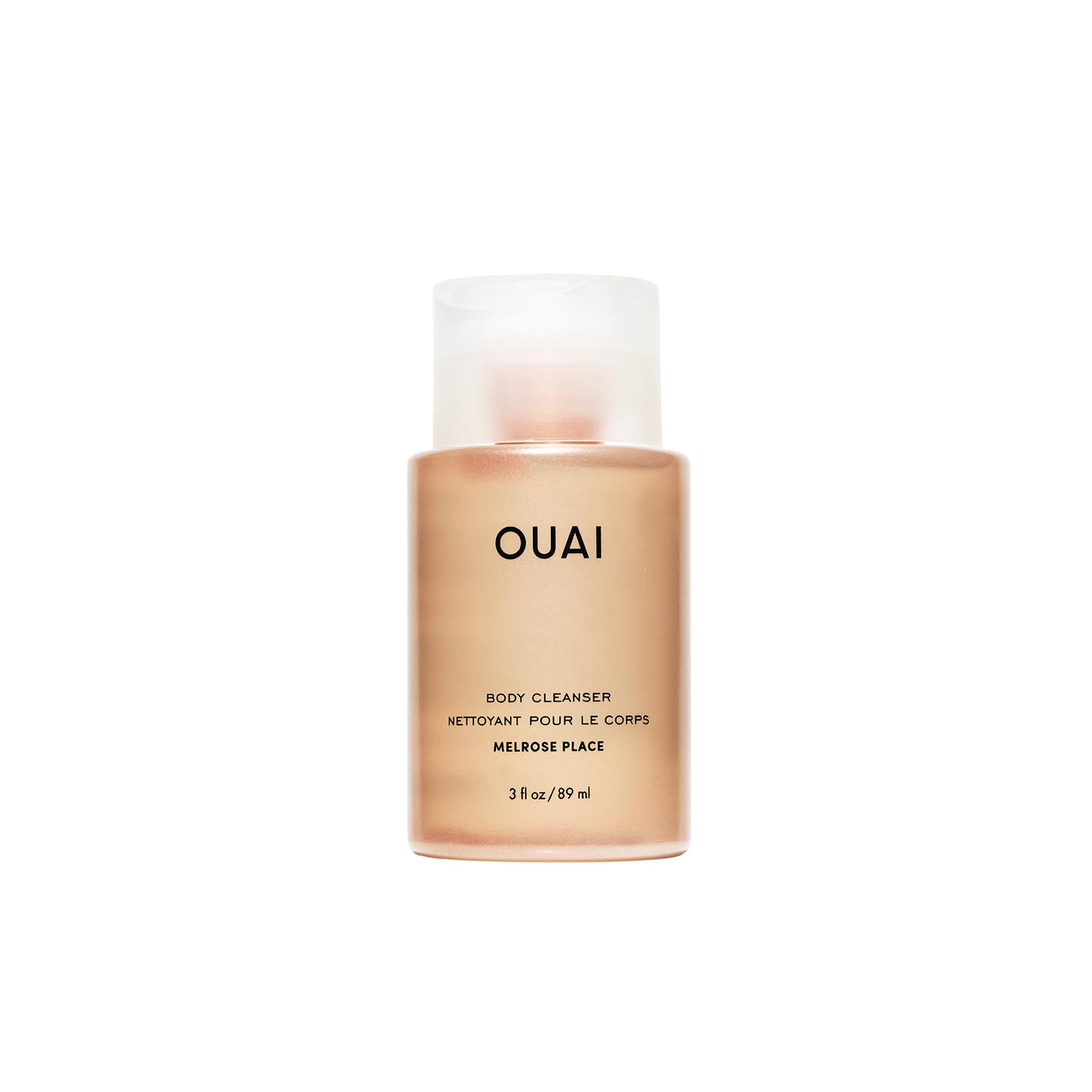 OUAI Body Cleanser Travel Size, Melrose Place - Foaming Body Wash with Jojoba Oil & Rosehip Oil to Hydrate, Balance & Soften Skin - Paraben, Phthalate, Sulfate Free Skin Care Products (3 Fl Oz) OUAIBuy Supplements Australia