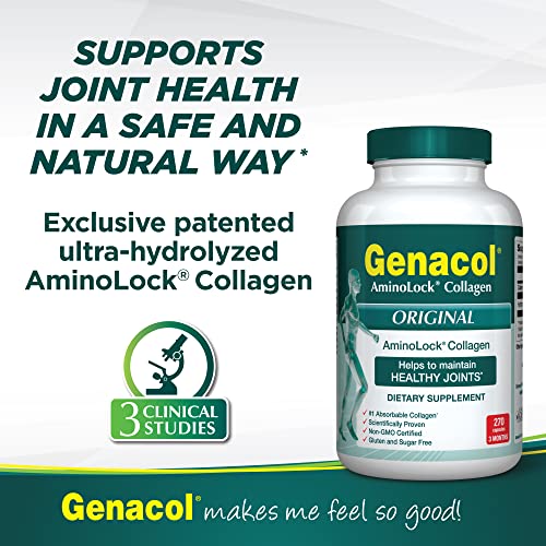 GENACOL Joint Supplement Collagen Pills for Joint Support - 270 Premium Collagen GenacolBuy Supplements Australia