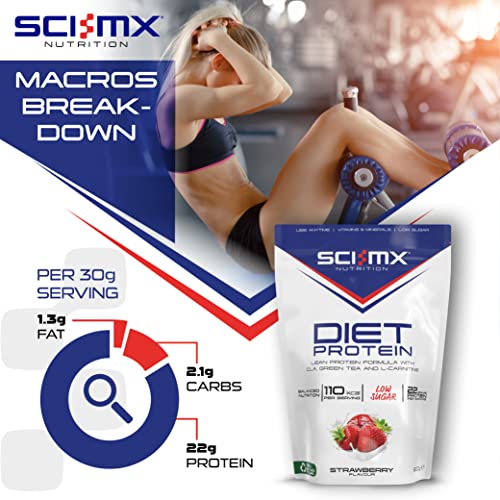 SCI-MX Diet Protein, High Protein, Low Sugar, Low Fat Lean Protein Formula Powder with Added CLA SCI-MXBuy Supplements Australia