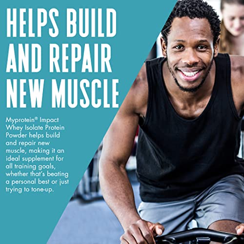 Myprotein Impact Whey Isolate Protein Powder, Gluten Free Protein Powder, Muscle Mass MyproteinBuy Supplements Australia