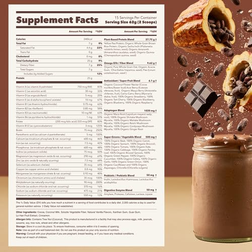 Ka’Chava All-In-One Nutrition Shake Blend, Chocolate, 85+ Superfoods, Nutrients & Plant Ka'ChavaBuy Supplements Australia
