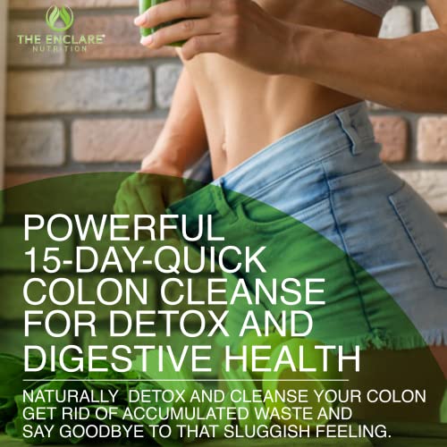 THE ENCLARE NUTRITION Colon Cleanser Detox. Premium 15 Day Fast-Acting Diet Pills THE ENCLARE NUTRITIONBuy Supplements Australia
