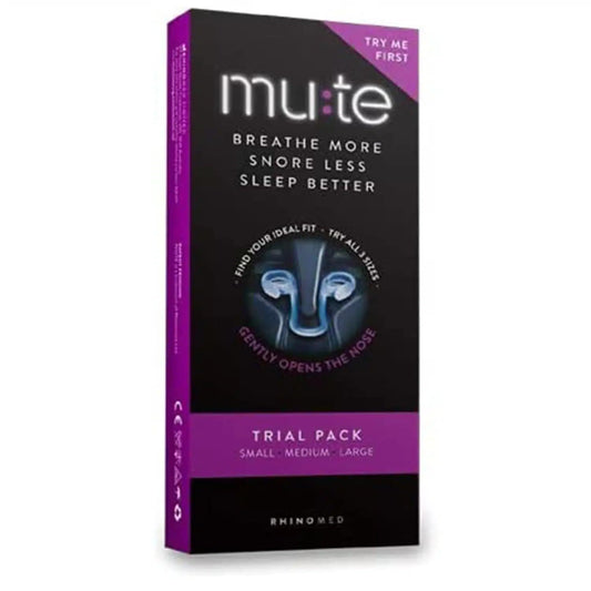 Rhinomed Mute Nasal Dilator for Snore Reduction - Anti-Snoring Aid RhinomedBuy Supplements Australia