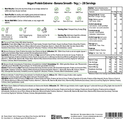 Protein Works - Vegan Protein Extreme | 29g Plant Based Protein | Added Vitamin Blend Protein WorksBuy Supplements Australia