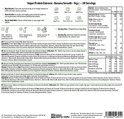Protein Works - Vegan Protein Extreme | 29g Plant Based Protein | Added Vitamin Blend Protein WorksBuy Supplements Australia