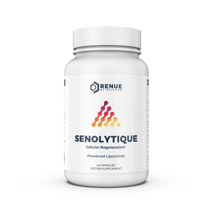 Renue By Science Senolytique Senolytic Supplements | 60 Capsules with Fisetin (35mg) Quercetin (78mg) & Spermidine (3mg) per Serving | Liposomal Formula | Manufactured in The USA & Third-Party Tested Renue By ScienceBuy Supplements Australia