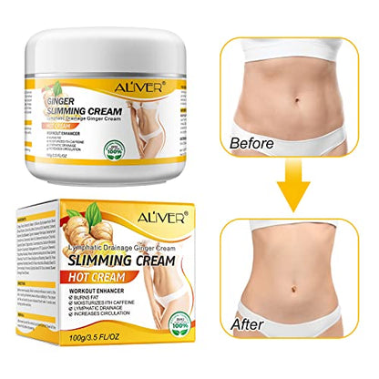 2PCS VOGSIG Ginger Slimming Cream - Anti Cellulite, Fat Burning, Tightening & Moisturizin VOGSIGBuy Supplements Australia