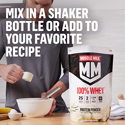 Muscle Milk 100% Whey Protein Powder, Chocolate, 5 Pound, 66 Servings, 25g Protein Muscle MilkBuy Supplements Australia