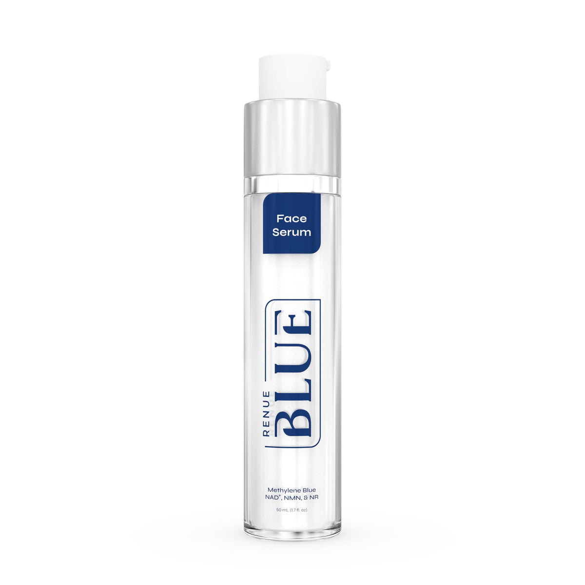 Renue Blue Methylene Blue Face Serum - Liposomal NAD+ Complex and Nutrients for Skin Rejuvenation, Deep Hydration, and Anti-Aging Support Renue By ScienceBuy Supplements Australia