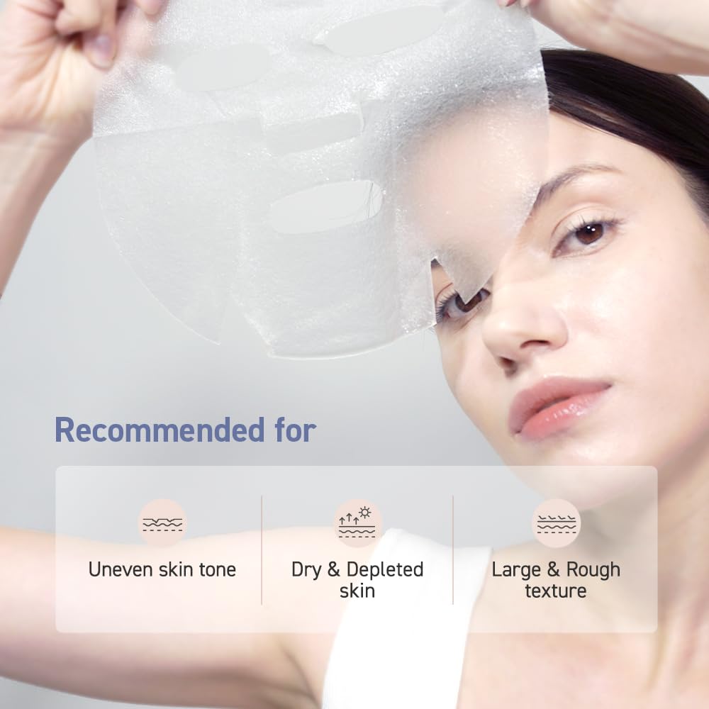 DR.ORACLE Niacinamide Recipe White Mask, Moisturizing, Special K-Beauty Face Care, 250ml (8.4 fl. oz.), 1 box - 10 sheets DR.ORACLE buy supplements Au