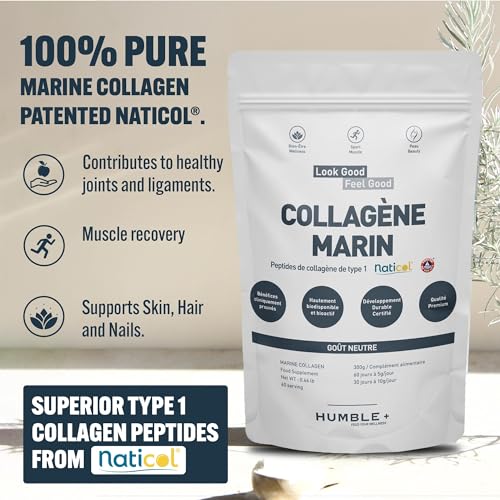 Naticol® Marine Collagen Powder - 300g Pack - Natural Source - Neutral Taste - Joint Comfort HUMBLE+Buy Supplements Australia