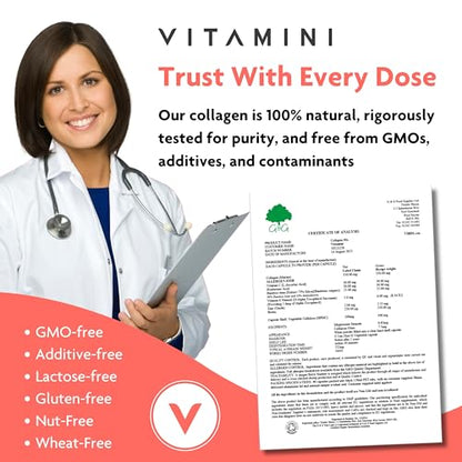 Premium Advanced Collagen Capsules for Menopause and Perimenopause – Collagen V VitaminiBuy Supplements Australia