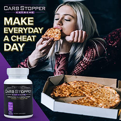 Carb Stopper Extreme: Maximum Strength, Natural Carbohydrate and Starch Neutralizer Carb Stopper ExtremeBuy Supplements Australia