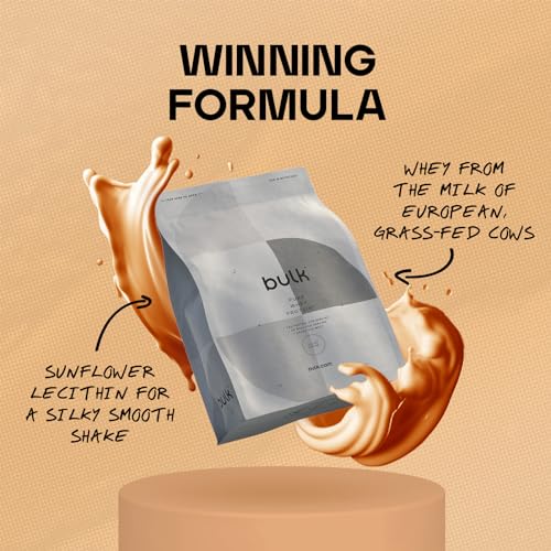 Bulk Pure Whey Protein Powder Shake, Salted Caramel, 500 g, Packaging May Vary BulkBuy Supplements Australia