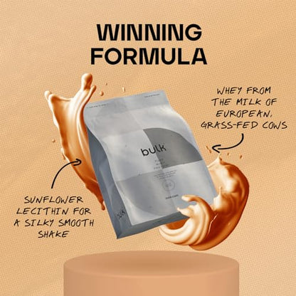 Bulk Pure Whey Protein Powder Shake, Salted Caramel, 500 g, Packaging May Vary BulkBuy Supplements Australia