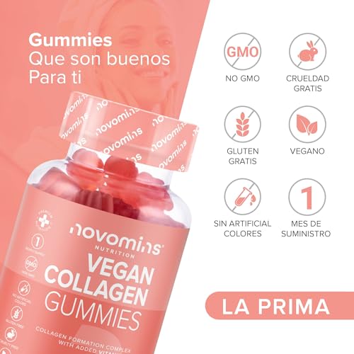 Vegan Collagen Gummies – Advanced Superfood Blend – Vegan Collagen Alternative for Women and Men – Infused with Vitamin C novominsBuy Supplements Australia