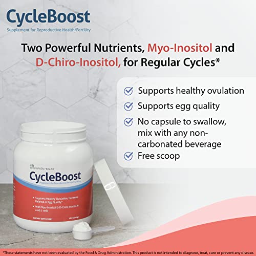 Fairhaven Health Vegan Myo-Inositol and D-Chiro Inositol Powder | 40:1 Ratio | Hormone Fairhaven HealthBuy Supplements Australia