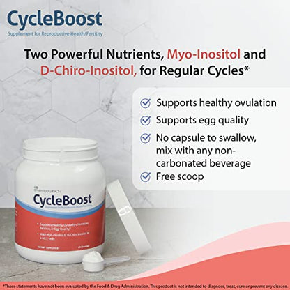 Fairhaven Health Vegan Myo-Inositol and D-Chiro Inositol Powder | 40:1 Ratio | Hormone Fairhaven HealthBuy Supplements Australia