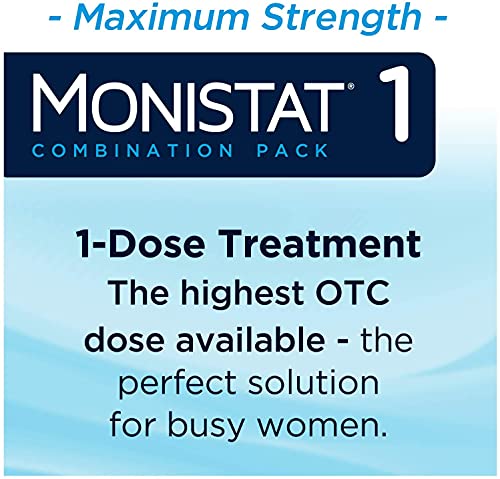 Monistat 1-Day | Day or Night Combination | Yeast Infection Treatment, Prefilled, 1 Pack MonistatBuy Supplements Australia