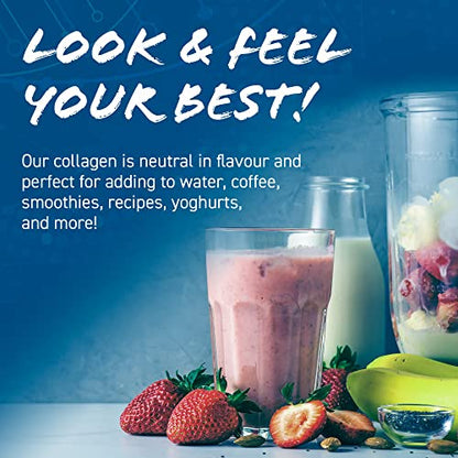 Applied Nutrition Collagen Peptides Powder - Hydrolysed Bovine Collagen Protein, Halal, Healthy Skin, Hair, Nails (Unflavoured) (300g - 15 Servings) Applied NutritionBuy Supplements Australia