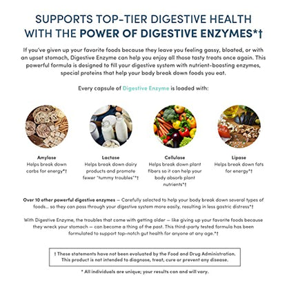 Nucific Digestive Enzyme Supplement to Support Digestion and Nutrient Bioavailability NucificBuy Supplements Australia