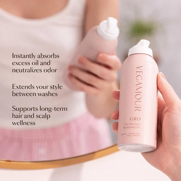 VEGAMOUR UPLIFT and Refresh Kit | Volumizing Dry Shampoo Spray Formulated Without Benzene, Supports Thicker Fuller Looking Hair | $50 Value VEGAMOURBuy Supplements Australia