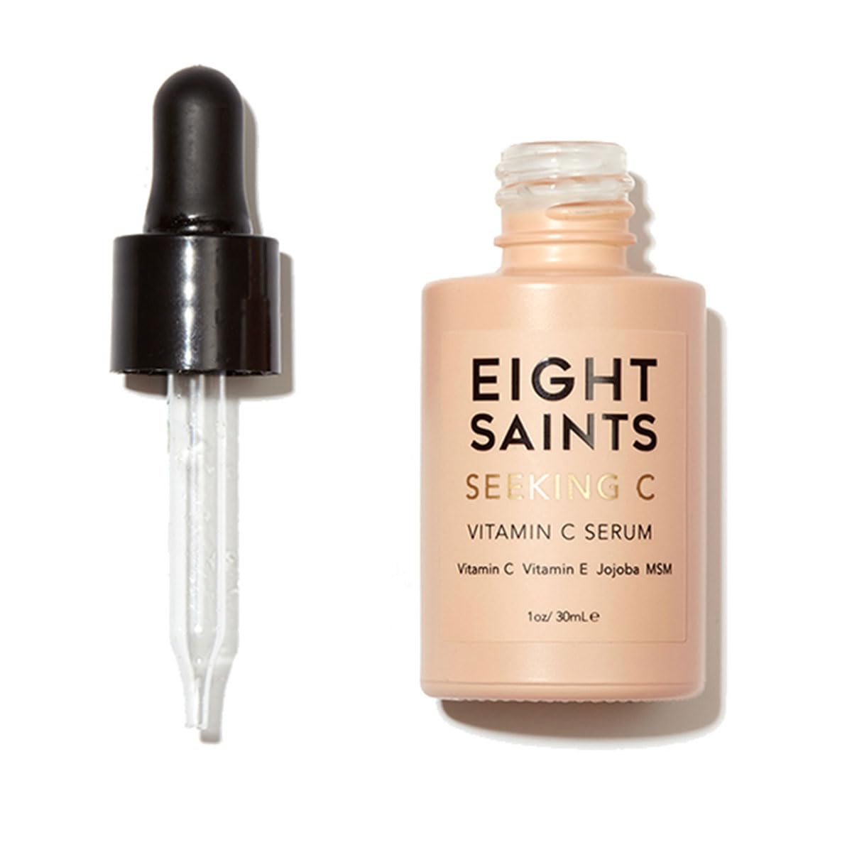 Eight Saints Vitamin C Serum For Face, Anti Aging Facial Serum, Hyaluronic Acid, Vitamin E, Aloe Vera and Jojoba Oil, Hydrating & Brightening Serum for Dark Spots, Fine Lines and Wrinkles, 1oz Eight Saints buy supplements Au