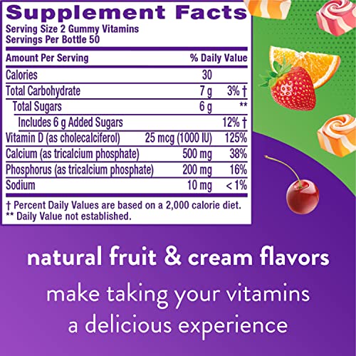 Vitafusion Fiber Well Sugar Free Fiber Supplement & Chewable Calcium Gummy Vitamins VitafusionBuy Supplements Australia