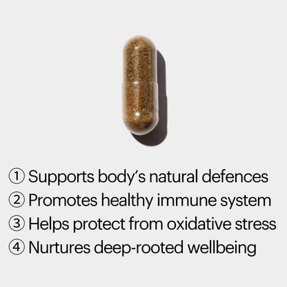 Immunity System Booster Supplement Promoting Natural Defence with Reishi & Amla KarmacistBuy Supplements Australia