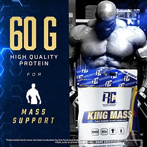Ronnie Coleman Signature Series King Mass XL Protein Powder, Weight and Muscle Gainer Ronnie Coleman Signature SeriesBuy Supplements Australia