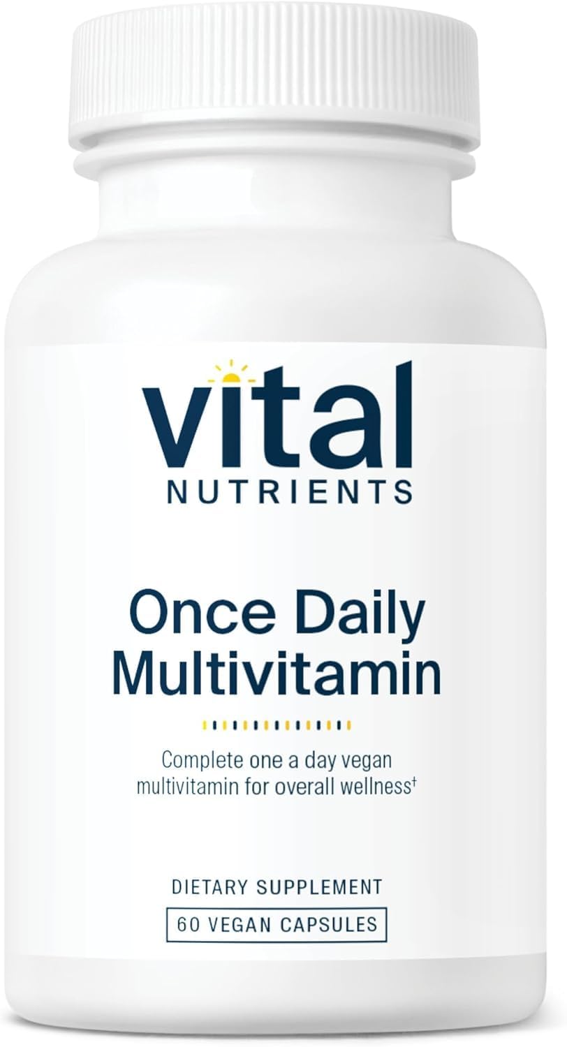 Vital Nutrients Once Daily Multivitamin - Vegan Multi for Women & Men - Allergen-Free - 19 Essential Vitamins + Antioxidants for Eye and Heart Health Vital NutrientsBuy Supplements Australia