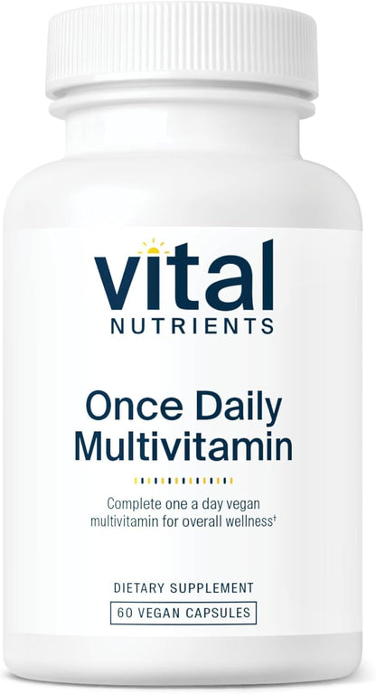 Vital Nutrients Once Daily Multivitamin - Vegan Multi for Women & Men - Allergen-Free - 19 Essential Vitamins + Antioxidants for Eye and Heart Health Vital NutrientsBuy Supplements Australia
