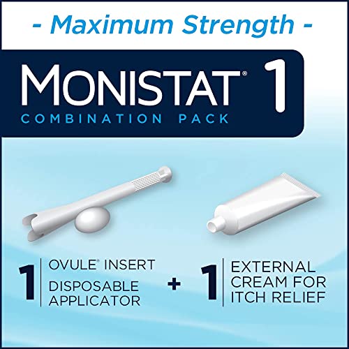 Monistat 1 Day Yeast Infection Treatment for Women, 1 Miconazole Ovule Insert & External Monistat Anti-Itch MonistatBuy Supplements Australia