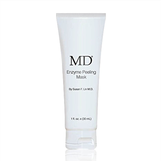 MD Enzyme Peeling Mask for Sensitive Skin - Gentle Exfoliating Gel with Papaya & Pineapple Enzymes - Professional Brightening Peel-Off Mask for Clear Pores and Smooth Texture - 30mL MD buy supplements Au