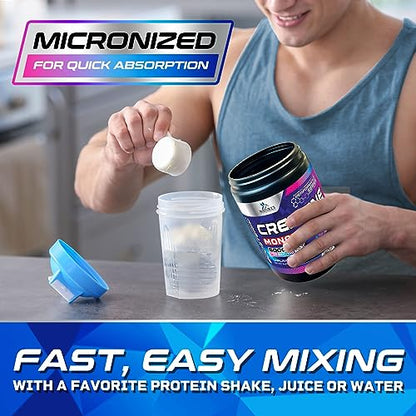 Micronized Creatine Monohydrate Powder - 100% Pure Unflavored Creatine Powder Nature's NutritionBuy Supplements Australia