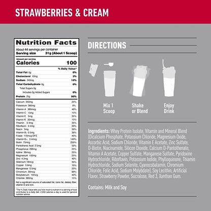 Isopure Protein Powder, Zero Carb Whey Isolate with Vitamin C & Zinc for Immune Support IsopureBuy Supplements Australia