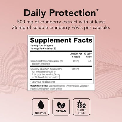 Theralogix TheraCran One Cranberry Capsules - 90-Day Supply - Cranberry Supplement TheralogixBuy Supplements Australia