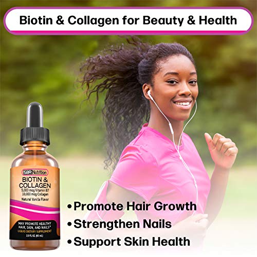 SBR Nutrition Biotin and Collagen Liquid Drops Daily Food Supplement, Vitamins SBR NutritionBuy Supplements Australia