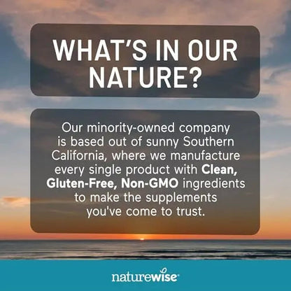 NatureWise Probiotics 60 Billion CFU - 17 Strains + Organic Prebiotics - Immune, Digestive & Gut Health Support for Women & Men - Vegetarian, Gluten-Free, Non-GMO - 30 Capsules[1-Month Supply] NatureWiseBuy Supplements Australia