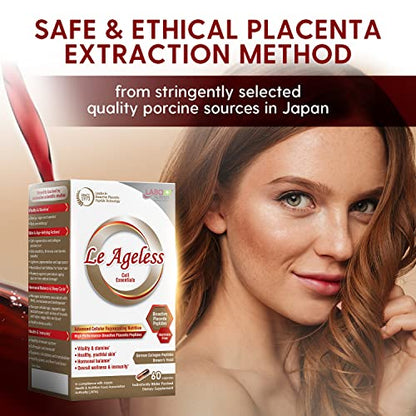 LABO Nutrition Le Ageless – Placenta Cell Rejuvenating Therapy from Japan – Enhanced with Collagen LABO NutritionBuy Supplements Australia